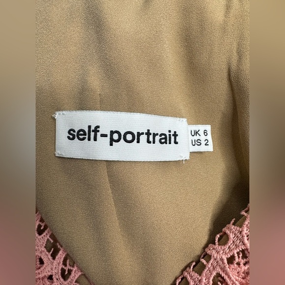 SELF PORTRAIT Cutwork Mini Dress - Picture 6 of 11